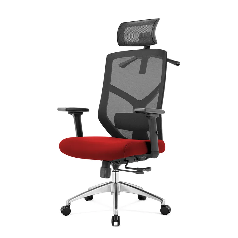 Fotel Biurowy Ergonomiczny Rosa ANGEL - Czerwony
