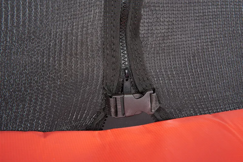 Trampolina Ogrodowa Jumpi 312CM/10FT Maxy Comfort Plus Z Wewnętrzną Siatką - Czarna