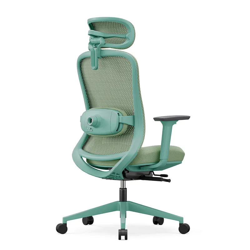 Fotel Biurowy Ergonomiczny ANGEL FizjO Z Funkcją Masażu - Miętowy