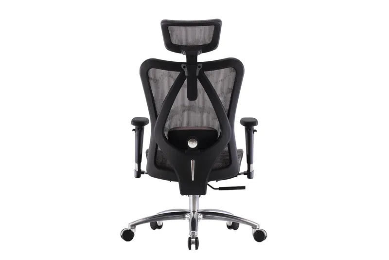 Fotel Ergonomiczny ANGEL Biurowy Obrotowy KalistO - Grafitowy