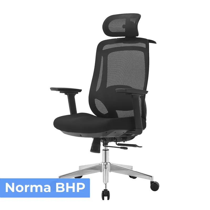 Fotel Biurowy Ergonomiczny Rosa 2.0 ANGEL - Czarny