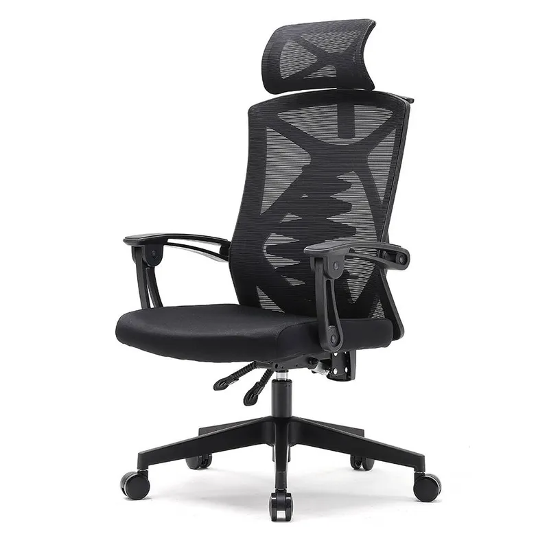 Fotel Ergonomiczny ANGEL Biurowy Obrotowy Spino - Czarny