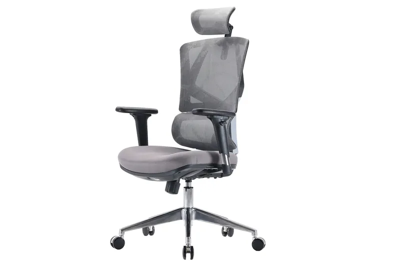 Fotel Ergonomiczny ANGEL Biurowy Obrotowy Dakota 2.0 - Grafitowy