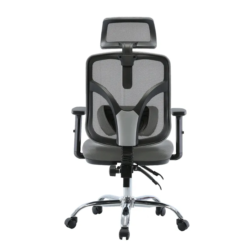 Fotel Ergonomiczny ANGEL Biurowy Obrotowy JOkasta - Szara