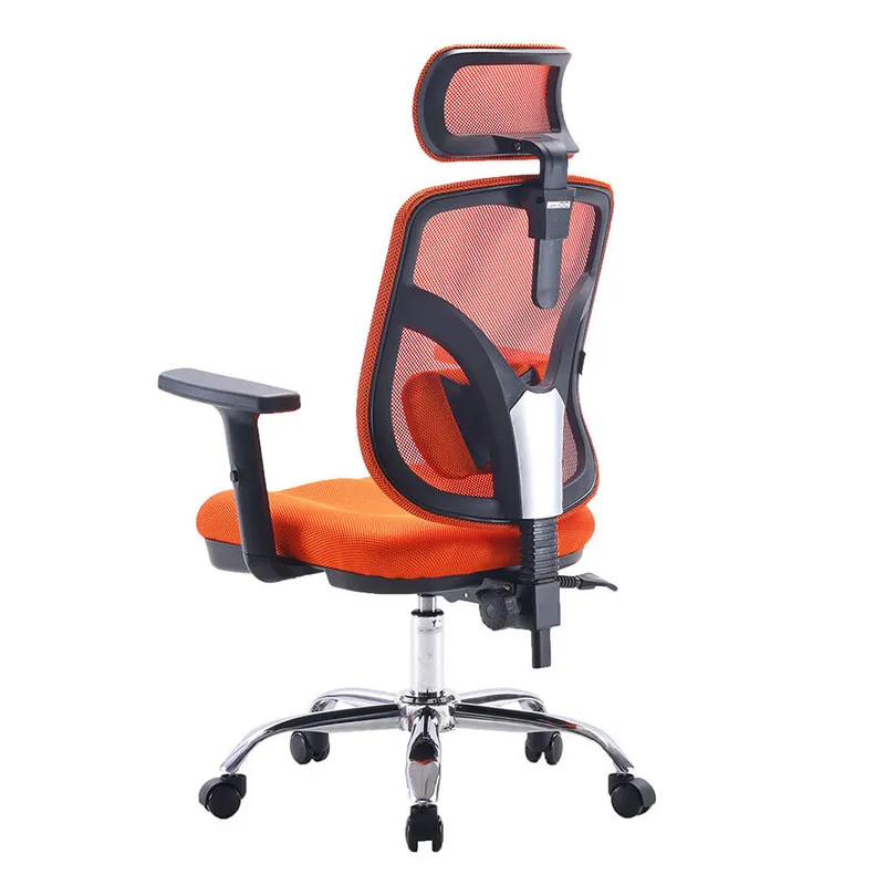 Fotel Ergonomiczny ANGEL Biurowy Obrotowy JOkasta - Pomarańczowa