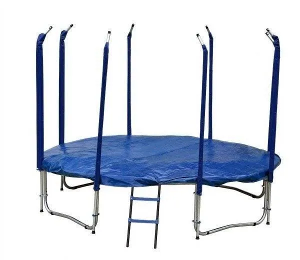 Trampolina Ogrodowa Jumpi 487CM/16FT Maxy Comfort Z Wewnętrzną Siatką - Niebieska