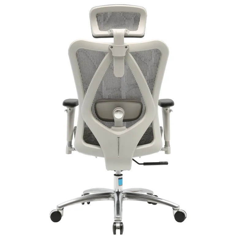 Fotel Ergonomiczny ANGEL Biurowy Obrotowy KalistO - Szary