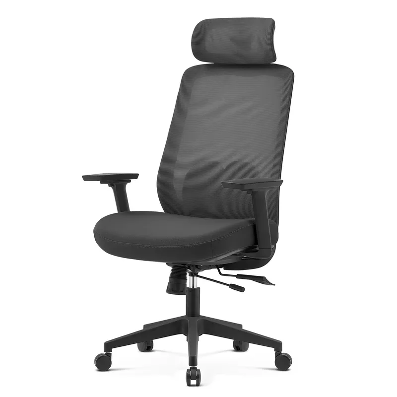 Fotel Biurowy Ergonomiczny ANGEL RunO - Czarny