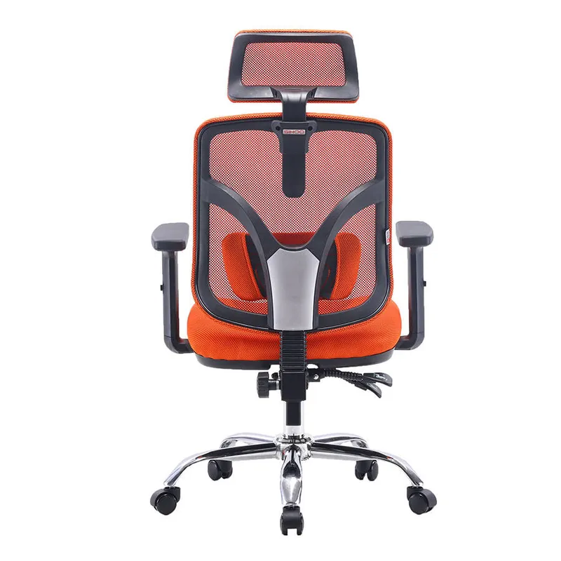 Fotel Ergonomiczny ANGEL Biurowy Obrotowy JOkasta - Pomarańczowa