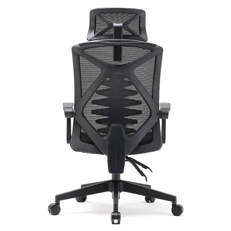 Fotel Ergonomiczny ANGEL Biurowy Obrotowy Spino - Czarny