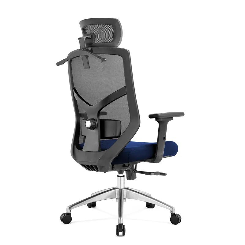 Fotel Biurowy Ergonomiczny Rosa ANGEL - Granatowy