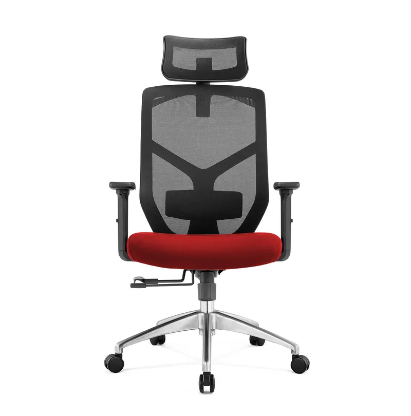 Fotel Biurowy Ergonomiczny Rosa ANGEL - Czerwony