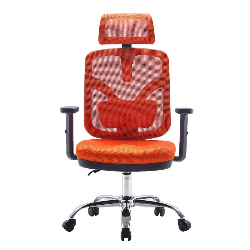 Fotel Ergonomiczny ANGEL Biurowy Obrotowy JOkasta - Pomarańczowa