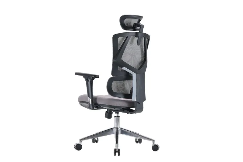 Fotel Ergonomiczny ANGEL Biurowy Obrotowy Dakota 2.0 - Grafitowy
