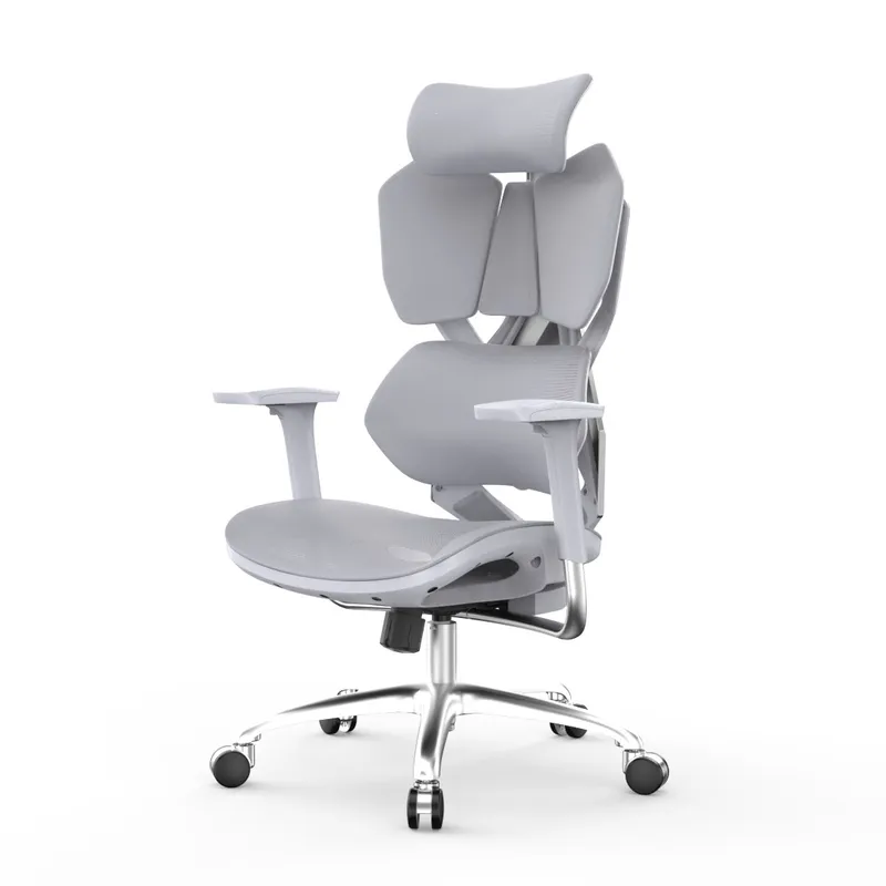 Fotel Ergonomiczny Gamingowy Angel Furia Grey