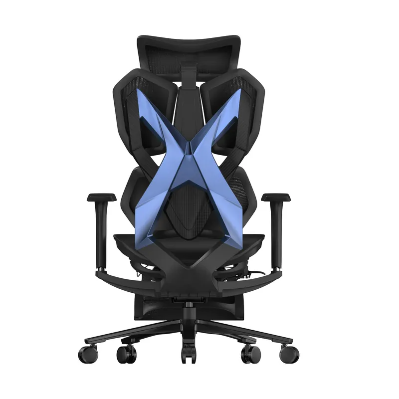 Fotel Ergonomiczny Gamingowy Angel Furia PRO Z Podnóżkiem