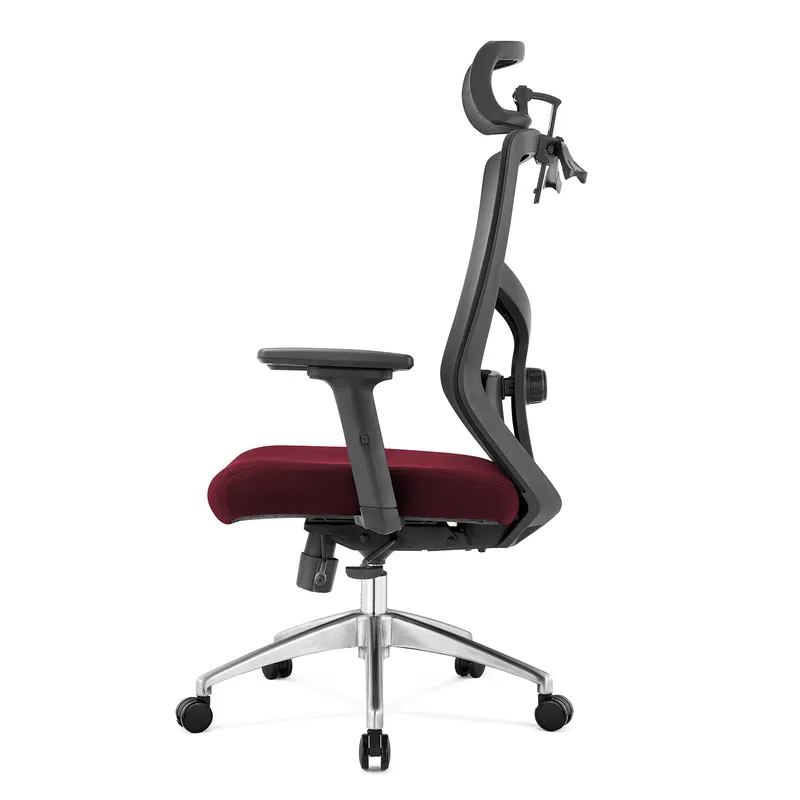 Fotel Biurowy Ergonomiczny Rosa ANGEL - Bordowy