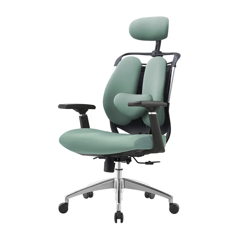 Fotel Biurowy Ergonomiczny ANGEL Stelio - Zielony