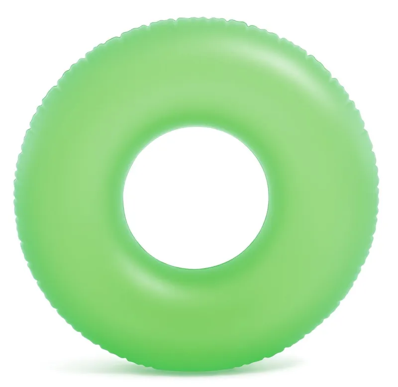 Koło Do Pływania Dmuchane Neonowe Półmatowe 91 cm INTEX Mix Kolorów