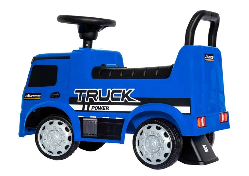 Jeździk Odpychacz Truck Antos Z Światłem I Dźwiękiem TUM-TUM - Niebieski