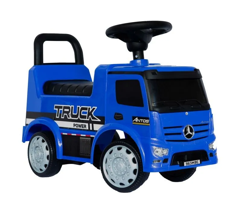 Jeździk Odpychacz Truck Antos Z Światłem I Dźwiękiem TUM-TUM - Niebieski