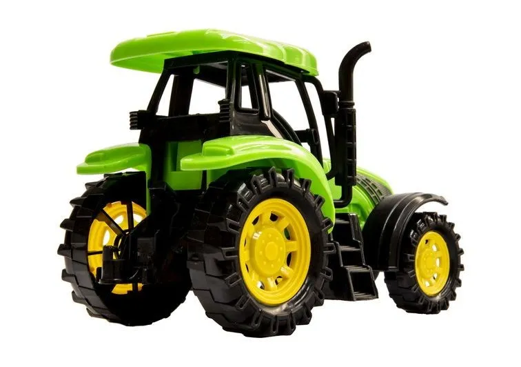Zabawkowy Traktor Z Przyczepą Realistyczny Rolniczy TUM-TUM 28 cm
