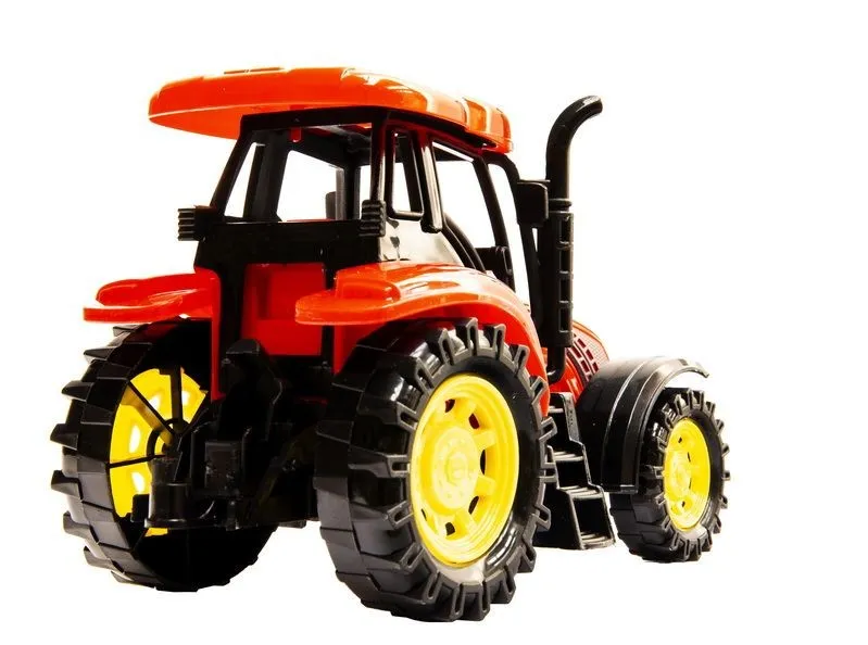 Traktor Z Przyczepą Zabawkowy Żywe Kolory Rolniczy TUM-TUM 28 cm