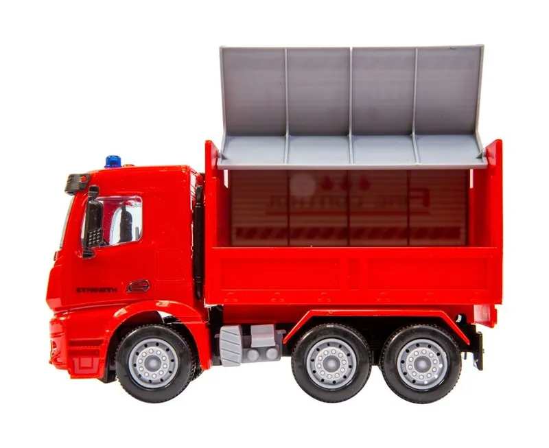 Straż Pożarna Z Napędem Friction Otwierane Klapy TUM-TUM 18 cm