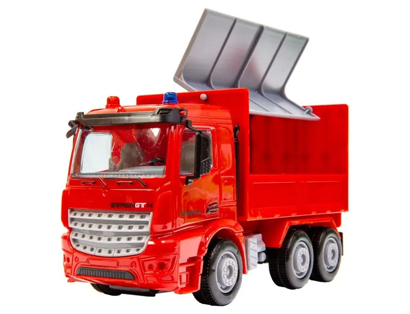 Straż Pożarna Z Napędem Friction Otwierane Klapy TUM-TUM 18 cm