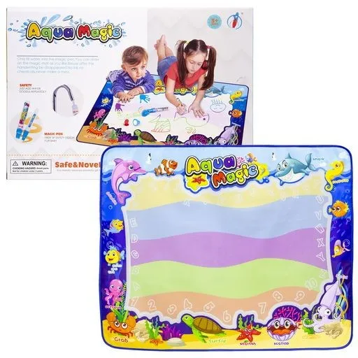 Edukacyjna Mata Wodna Do Malowania Ocean TUM-TUM 100 x 80 cm