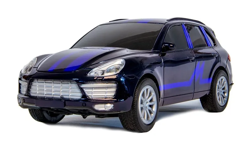 Szybki Samochód RC Przyciemniane Szyby Grafika TUM-TUM 23 cm - Niebieska