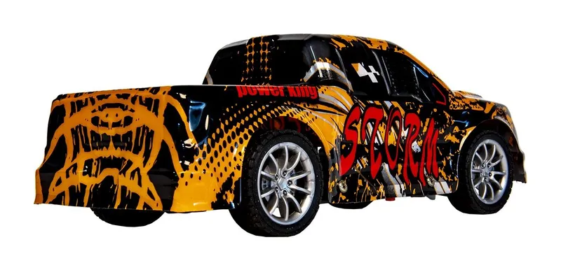Auto Wyścigowe Zdalnie Sterowane 27 Mhz TUM-TUM 23 cm - Pomarańczowe