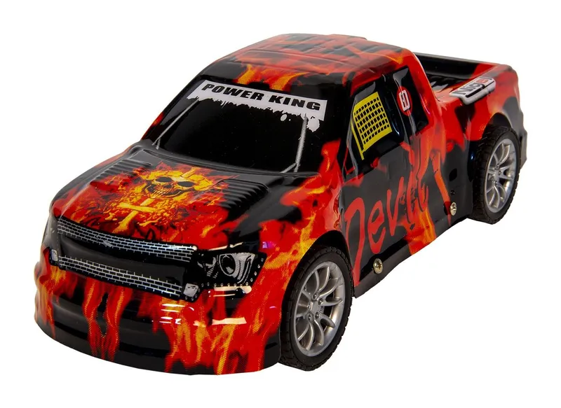 Auto Wyścigowe Zdalnie Sterowane 27 Mhz TUM-TUM 23 cm - Czerwone