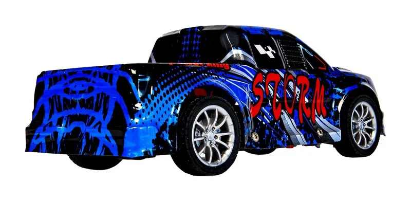 Auto Wyścigowe Zdalnie Sterowane 27 Mhz Niebieskie TUM-TUM 23 cm