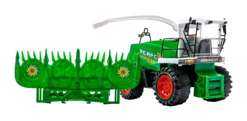 Kombajn Do Kukurydzy Realistyczny Z Napędem Friction 25 cm TUM-TUM