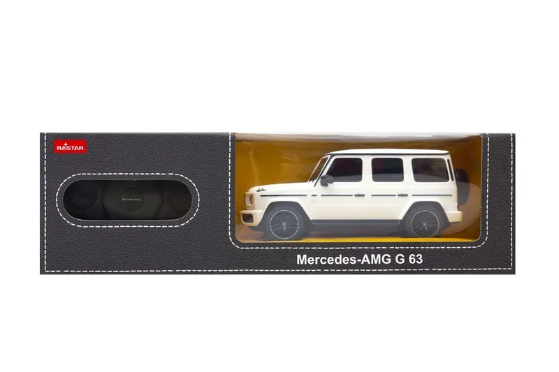 MERCEDES Benz G63 Zdalnie Sterowany 1:24 Samochód TUM-TUM - Biały