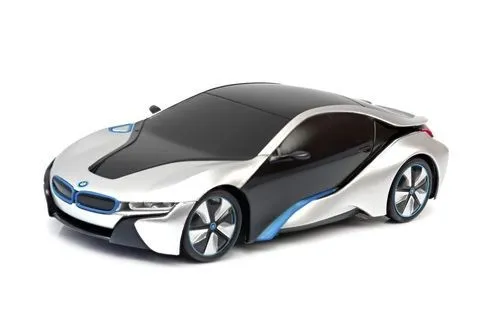 BMW I8 Samochód Zdalnie Sterowany Z Gumowymi Oponami 1:24 TUM-TUM - Srebrny