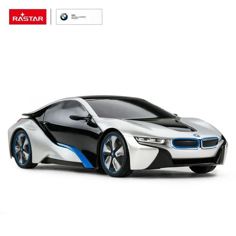 BMW I8 Samochód Zdalnie Sterowany Z Gumowymi Oponami 1:24 TUM-TUM - Srebrny