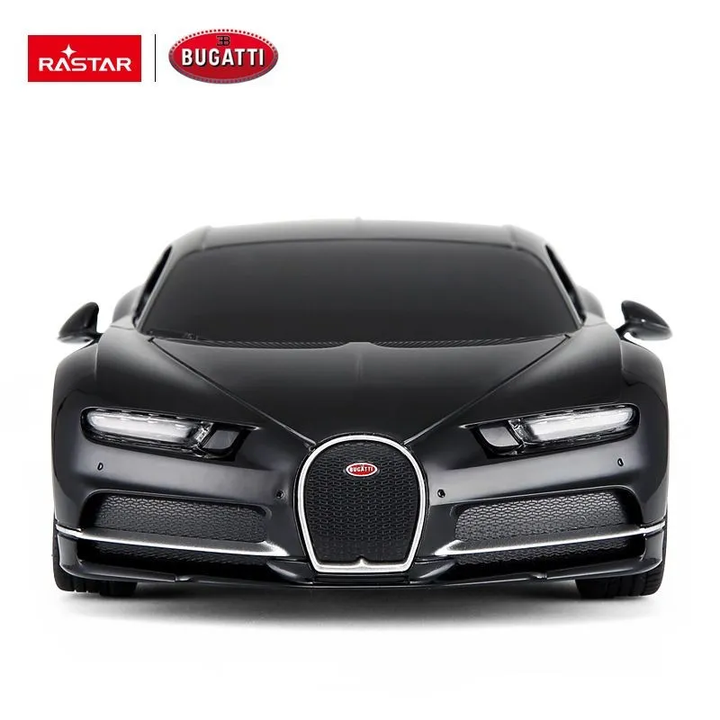 Bugatti Chiron Zdalnie Sterowany 1:24 Długość 19 cm TUM-TUM - Czarny