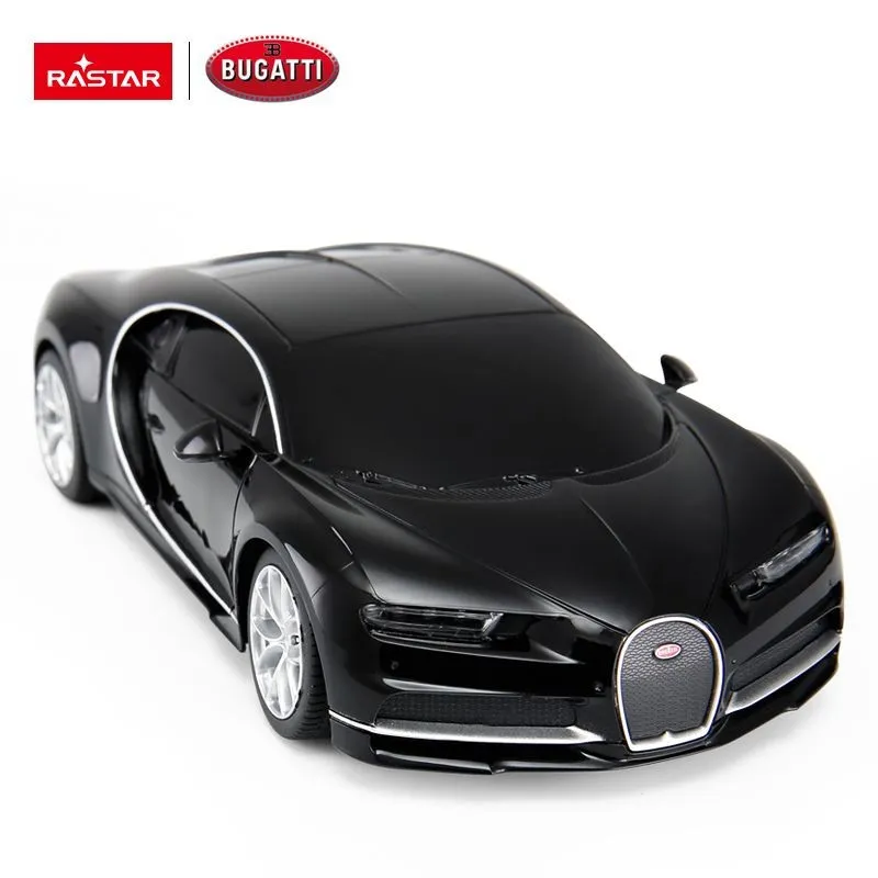 Bugatti Chiron Zdalnie Sterowany 1:24 Długość 19 cm TUM-TUM - Czarny