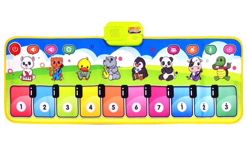 Inteligentna Mata Muzyczna Do Tańczenia Pianino Ze Zwierzętami TUM-TUM