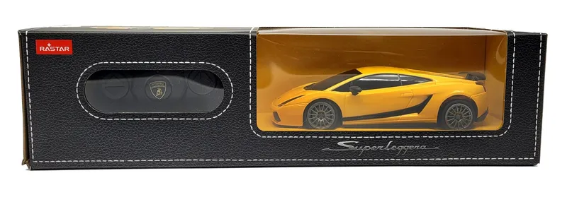 Auto Zdalnie Sterowane 1:24 TUM-TUM LAMBORGHINI Superleggera 19 cm - Żółte