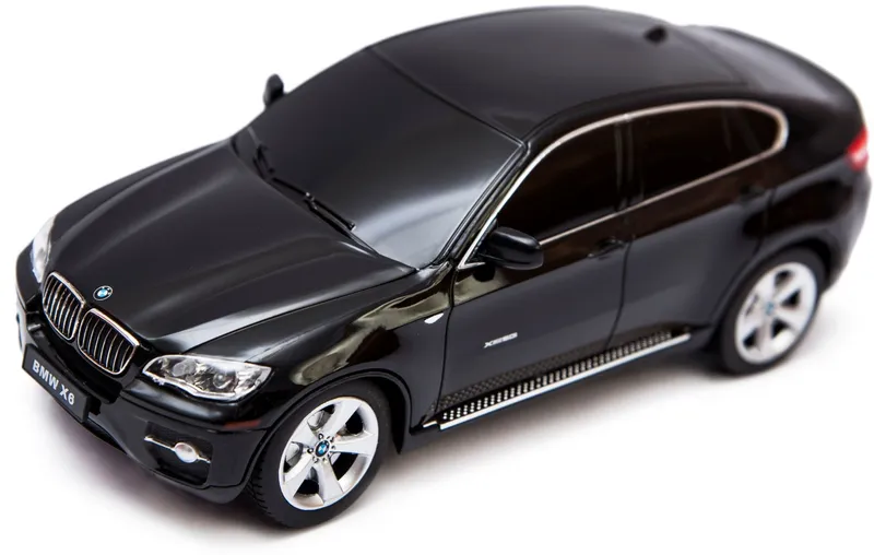 Auto Zdalnie Sterowane Gumowe Opony 1:24 TUM-TUM BMW X6 20 cm - Czarne