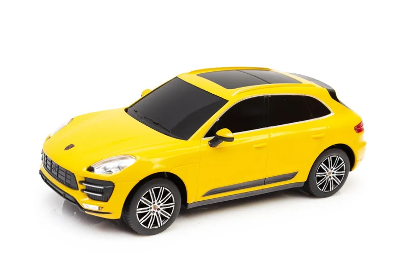 Auto Zdalnie Sterowane 1:24 TUM-TUM PORSCHE Macan Turbo 20 cm - Żółte