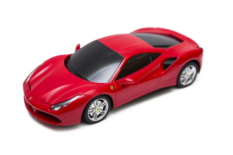 Auto Zdalnie Sterowane 1:24 TUM-TUM FERRARI 488 Gtb 19 cm - Czerwone