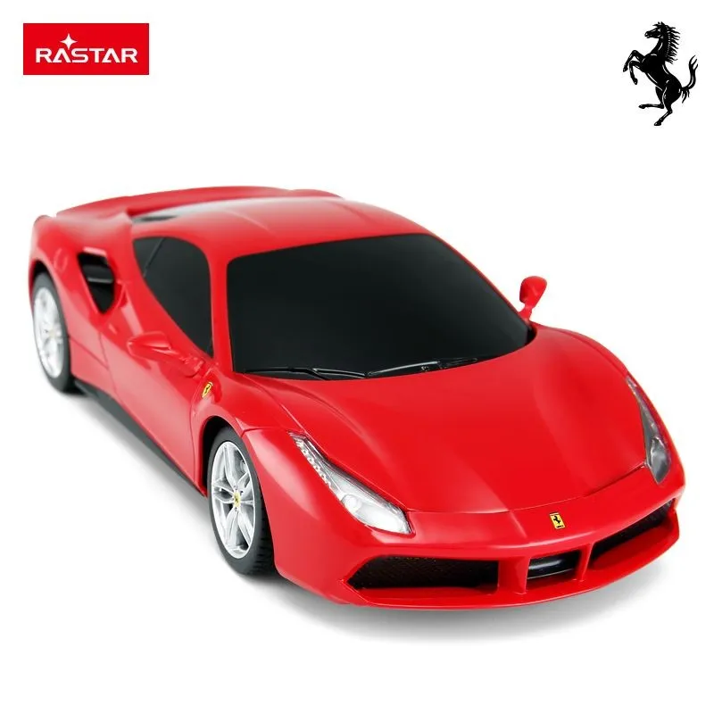 Auto Zdalnie Sterowane 1:24 TUM-TUM FERRARI 488 Gtb 19 cm - Czerwone
