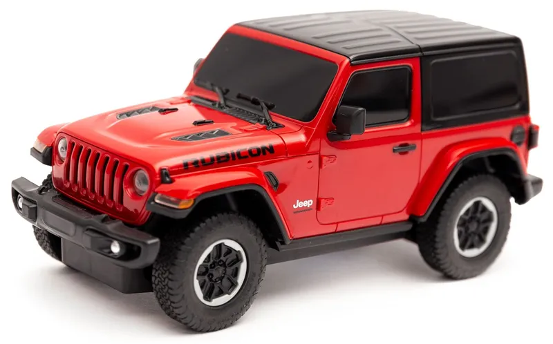 Auto Zdalnie Sterowane 1:24 TUM-TUM JEEP Wrangler Jl 19 cm - Czerwone