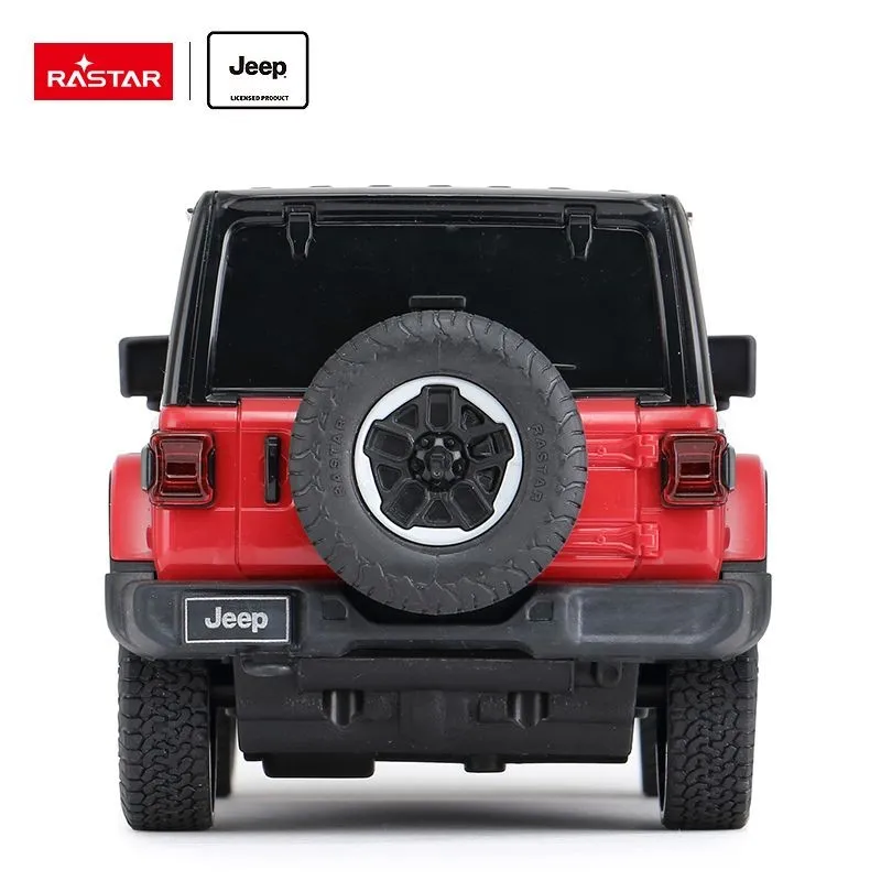 Auto Zdalnie Sterowane 1:24 TUM-TUM JEEP Wrangler Jl 19 cm - Czerwone