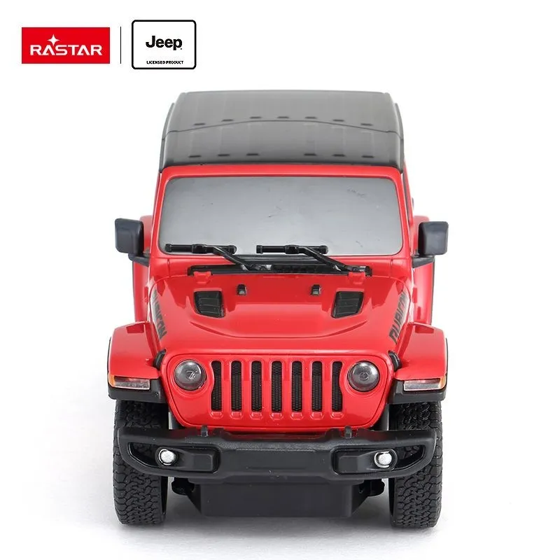 Auto Zdalnie Sterowane 1:24 TUM-TUM JEEP Wrangler Jl 19 cm - Czerwone