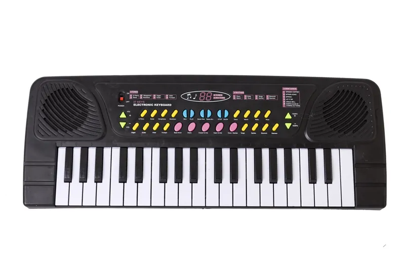 Duże Organki Dla Dzieci Pianinko Keyboard Z Mikrofonem 37 Klawiszy TUM-TUM